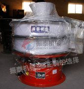 山東肥城PP塑料振動篩已發(fā)貨，請韓經(jīng)理注意查收！