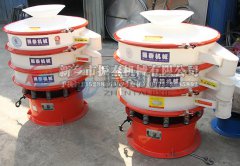 密山硅藻土過濾聚丙烯振動篩發(fā)貨，請童經(jīng)理注意查收！